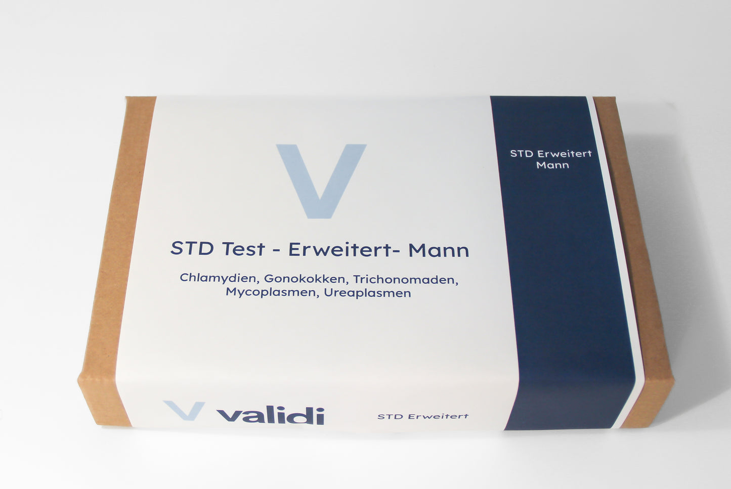 Ausführliches STD-Test Kit Mann - Chlamydien, Gonorrhoe, Trichomoniasis, Mycoplasmen und Ureaplasmen